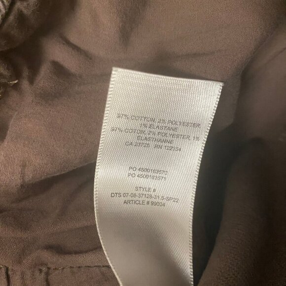 Wilfred Free Brown Cargo Pants Size 6 – High Waist Utility Streetwear - Picture 10 of 10